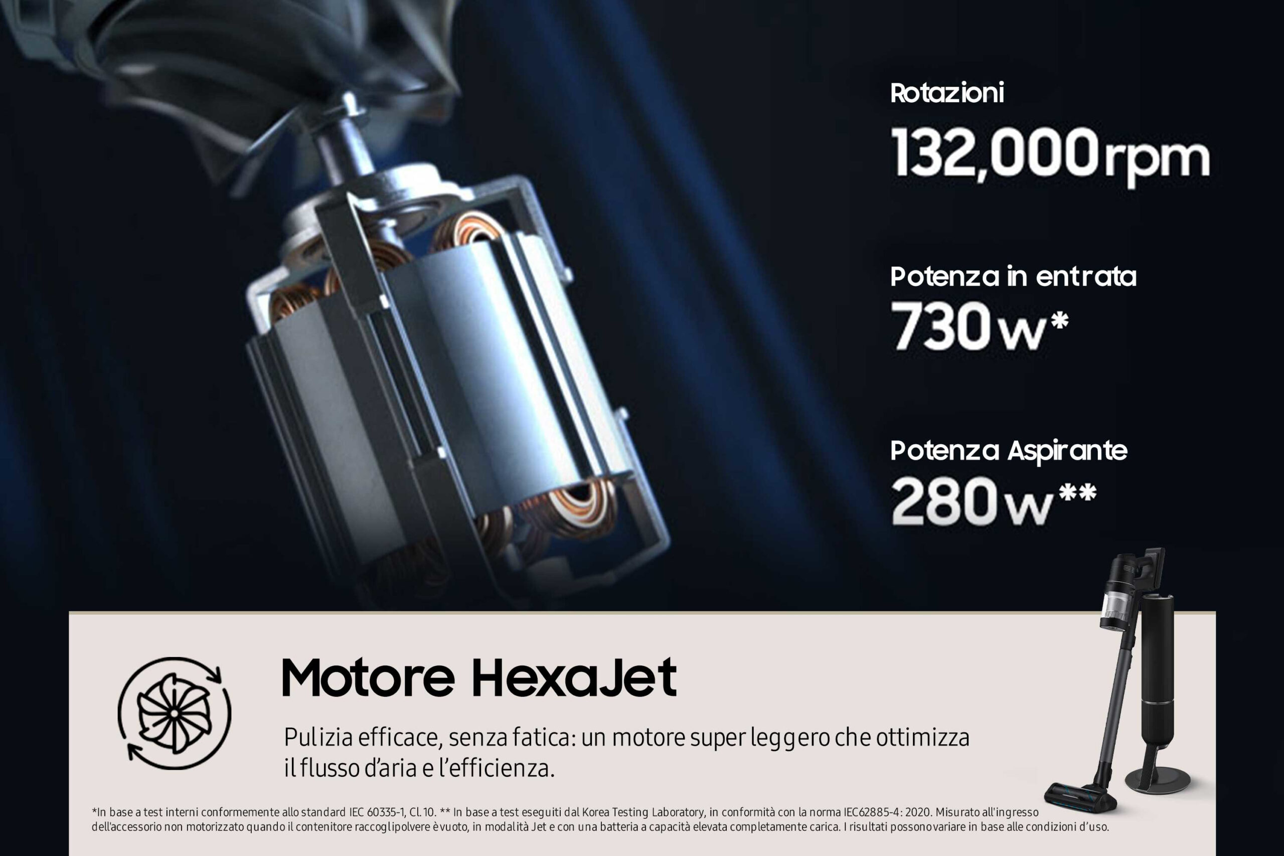 Samsung VS28C9784QK handstofzuiger Zwart Zakloos - Afbeelding 11