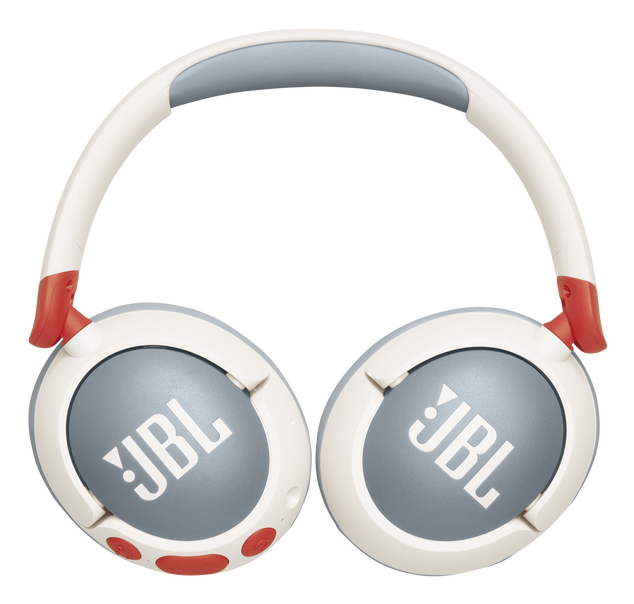 JBL Junior 470NC Headset Draadloos Hoofdband Oproepen/muziek USB Type-C Bluetooth Licht Grijs, Wit - Afbeelding 6