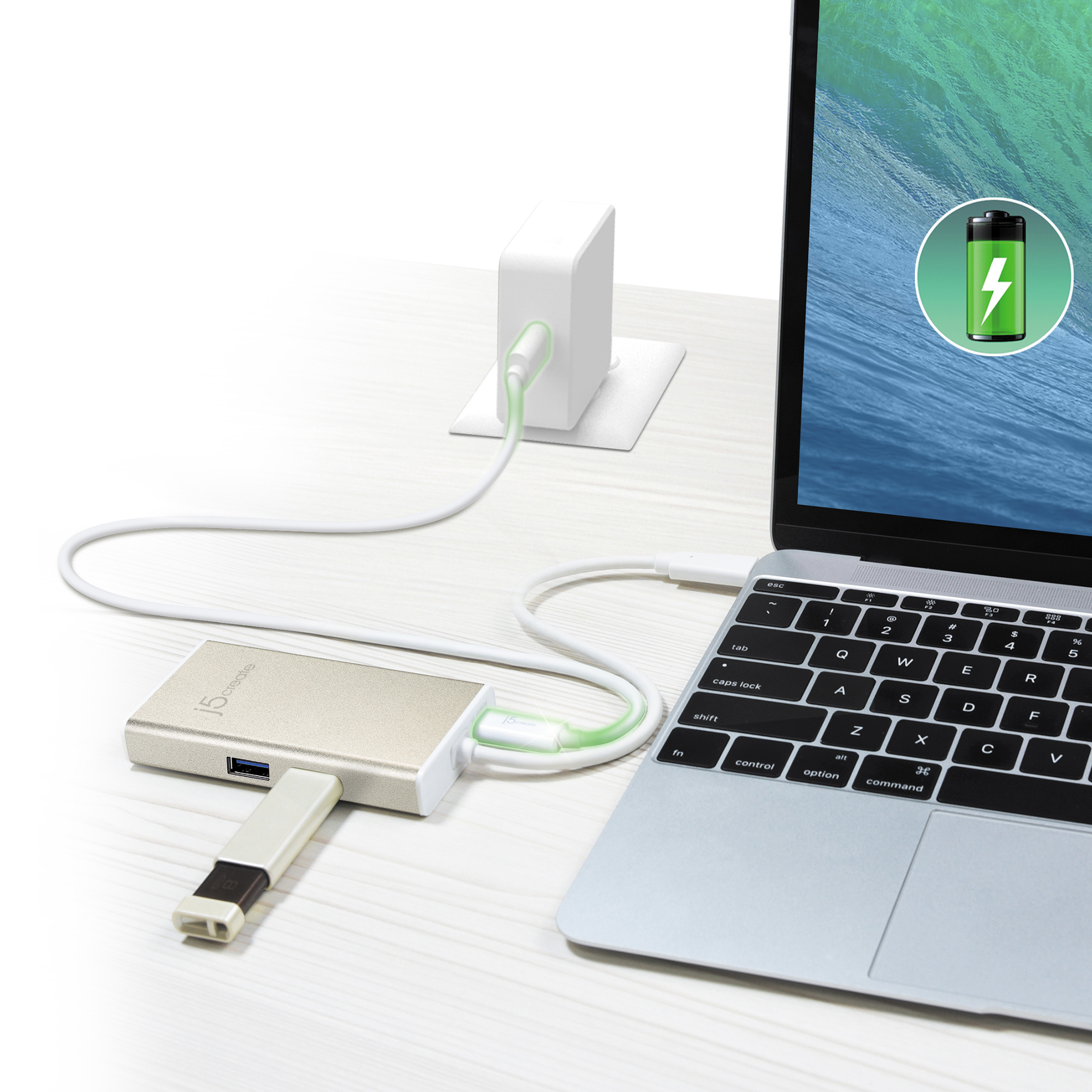 j5create JCA374-N USB-C® Multi-Adapter - Afbeelding 10