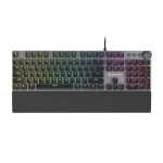 GENESIS Thor 400 RGB toetsenbord Gamen USB QWERTY US International Zwart, Donkergrijs