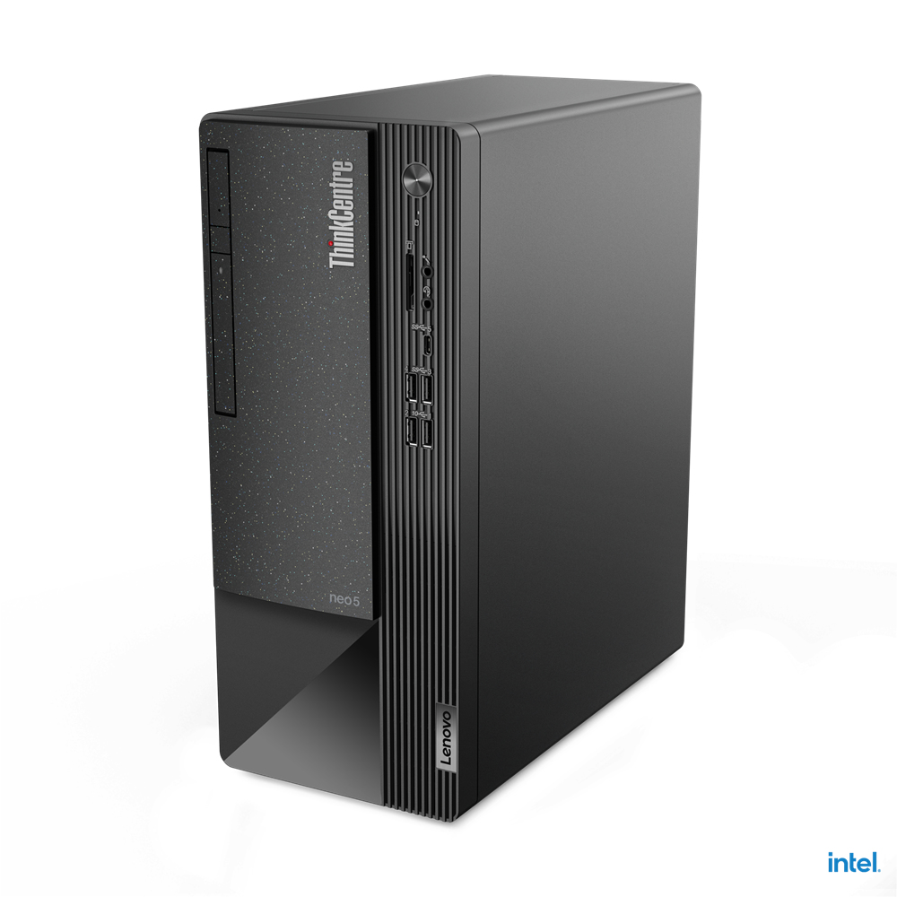 Lenovo ThinkCentre neo 50t Intel® Core™ i7 i7-13700 8 GB DDR4-SDRAM 512 GB SSD Windows 11 Pro Tower PC Zwart