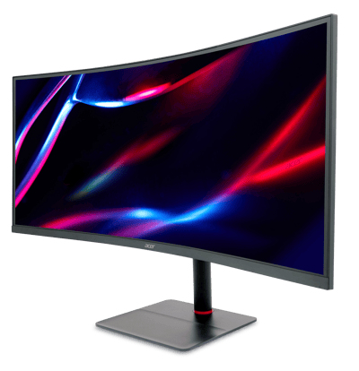 Acer Nitro XV5 XV345CURXbmiipphx computer monitor 86,4 cm (34") 3440 x 1440 Pixels UltraWide Quad HD LCD Zwart