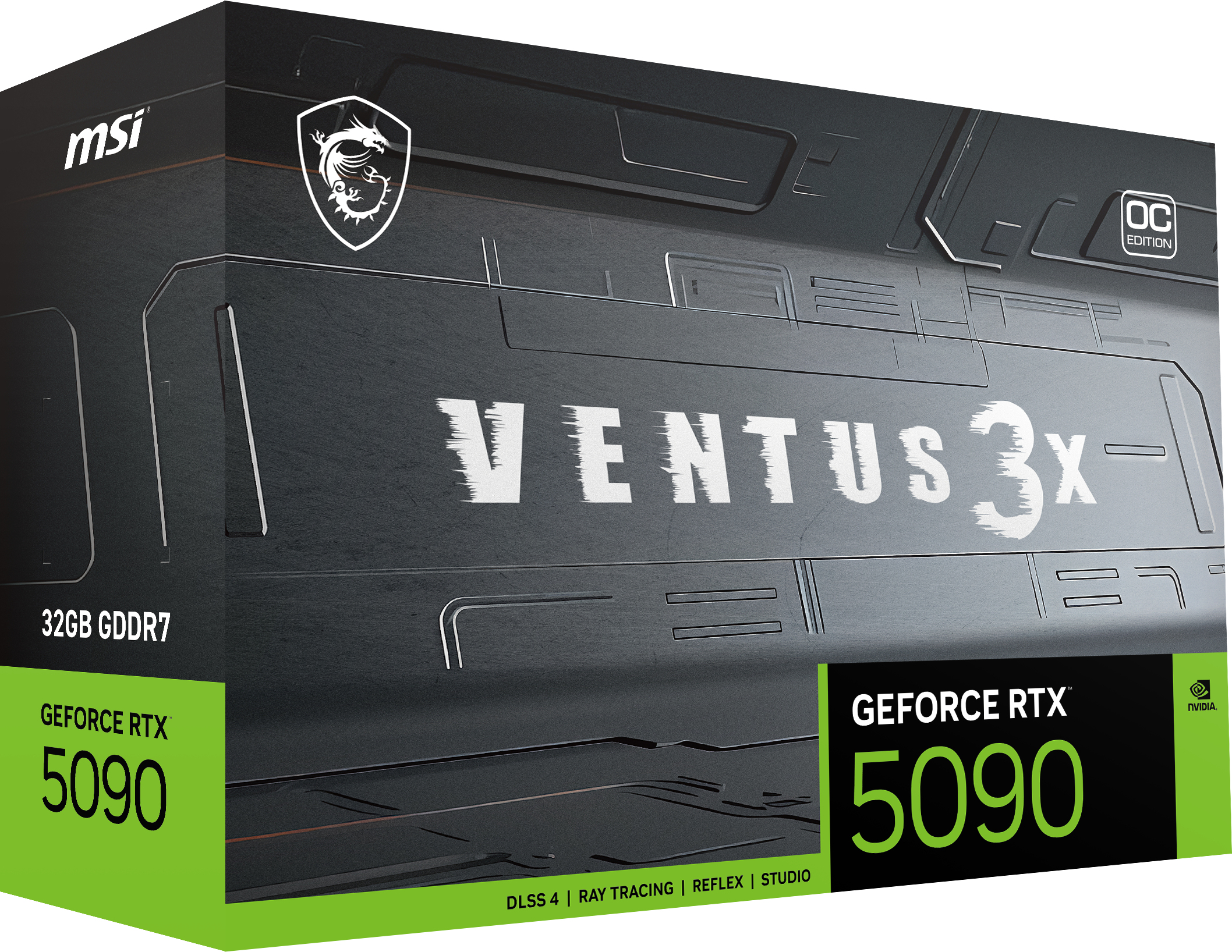MSI VENTUS GEFORCE RTX 5090 32G 3X OC videokaart NVIDIA 32 GB GDDR7 - Afbeelding 3