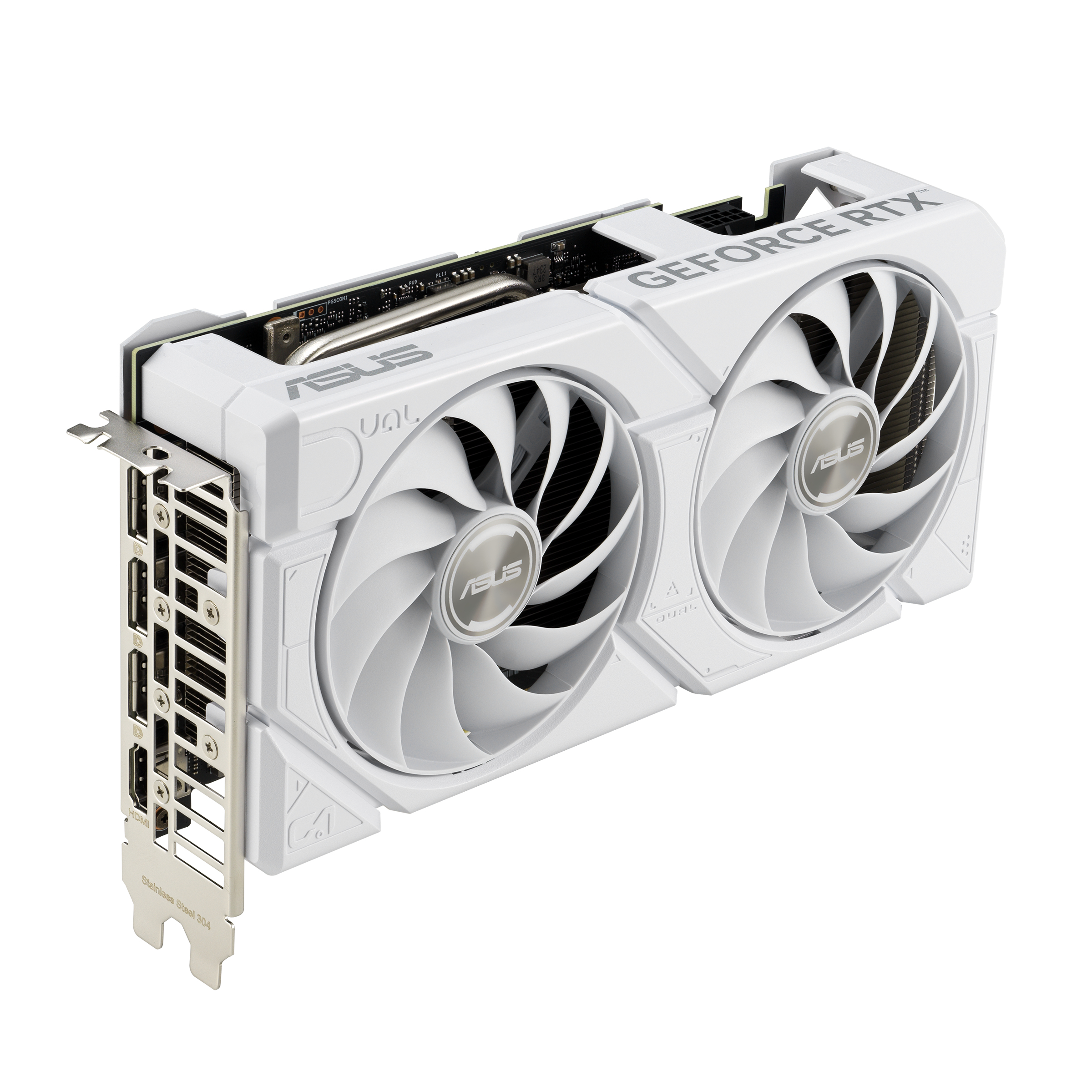 ASUS Dual -RTX4070S-O12G-EVO-WHITE NVIDIA GeForce RTX 4070 SUPER 12 GB GDDR6X - Afbeelding 6