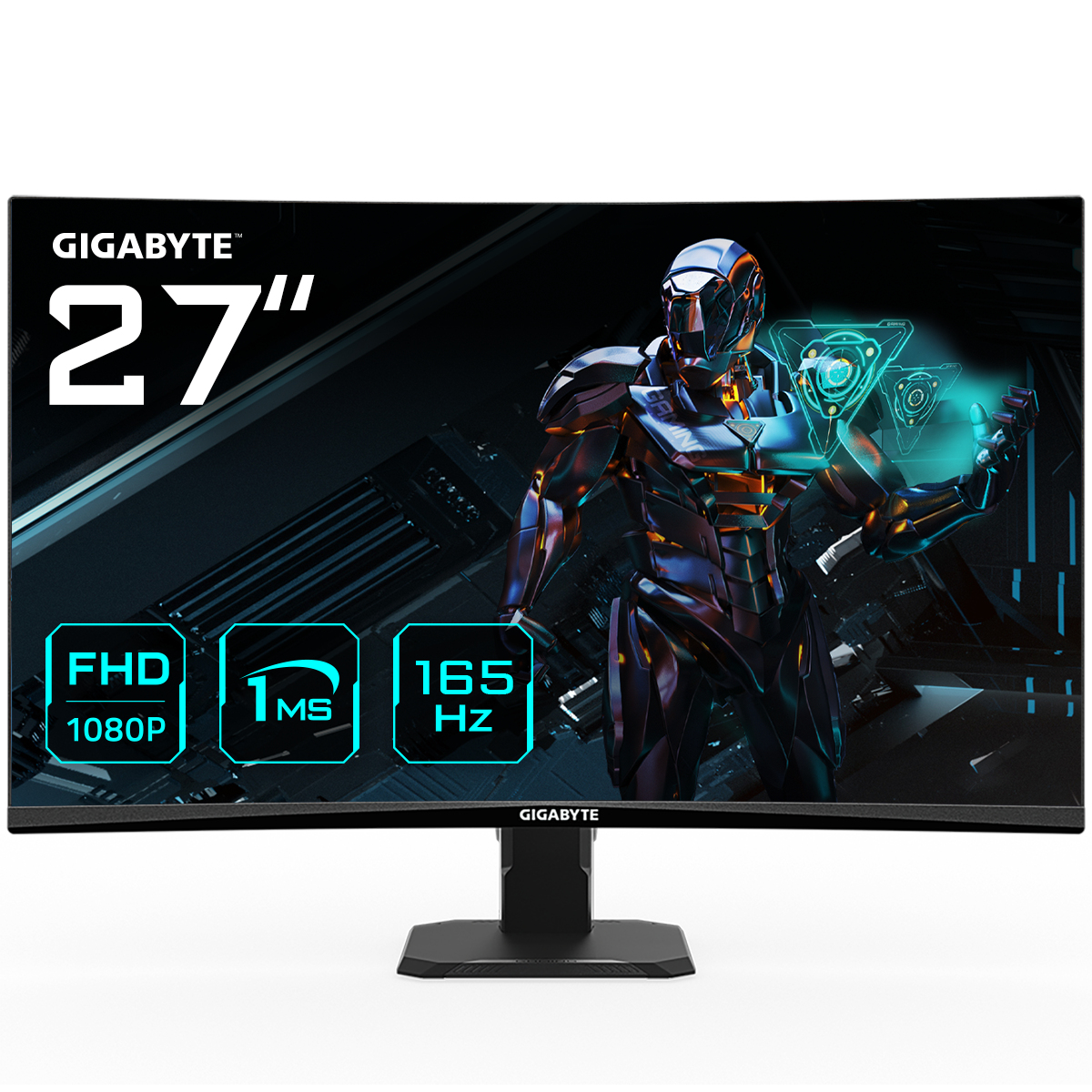 GIGABYTE GS27F computer monitor 68,6 cm (27") 1920 x 1080 Pixels Full HD LCD Zwart
