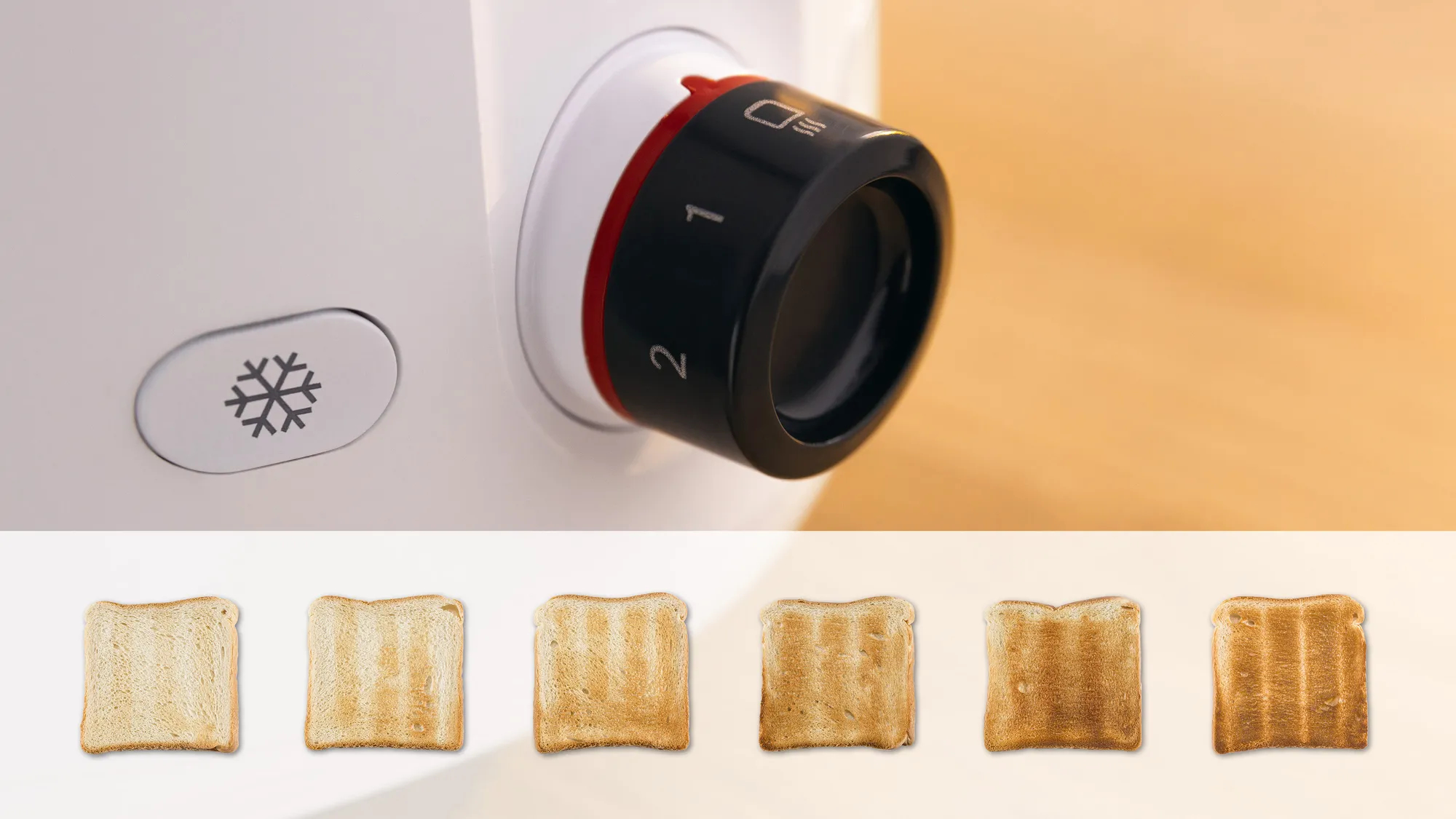 Bosch TAT2M121 broodrooster 6 2 snede(n) 950 W Wit - Afbeelding 7