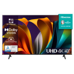 Hisense 43A6N tv 109,2 cm (43") 4K Ultra HD Smart TV Wifi Zwart