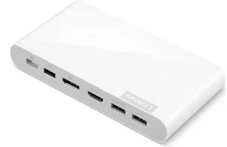 Lenovo G0AA0135EU dockingstation voor mobiel apparaat Universeel Wit