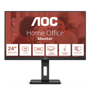 AOC E3 24E3QAF LED display 60,5 cm (23.8") 1920 x 1080 Pixels Full HD LCD Zwart