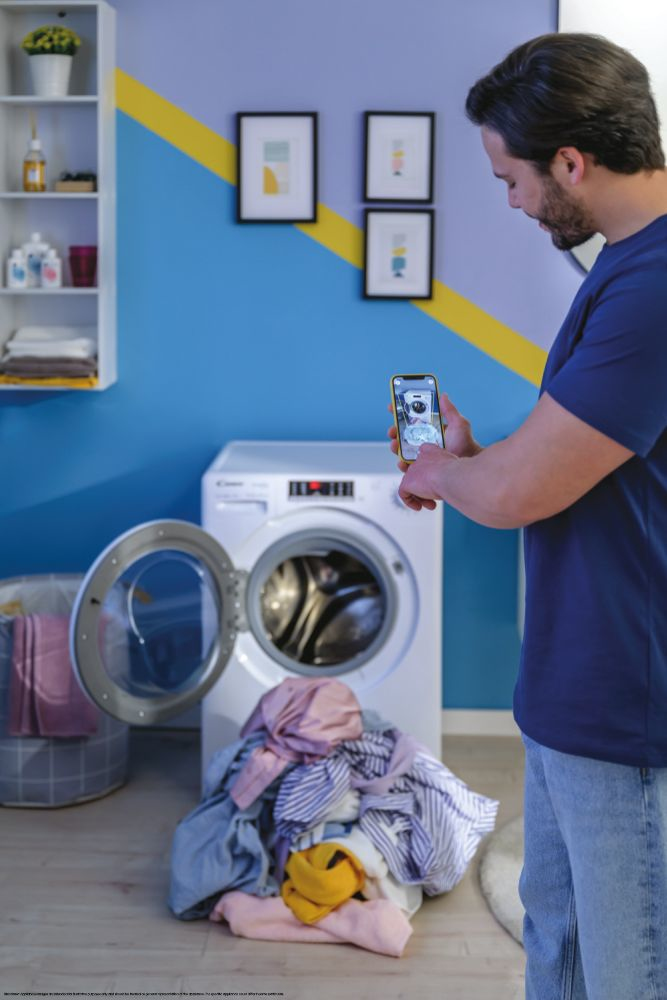 Candy Smart Pro Inverter CO 474TWM6/1-S wasmachine Voorbelading 7 kg 1400 RPM Wit - Afbeelding 33