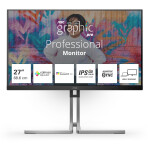 AOC Q27U3CV computer monitor 68,6 cm (27") 2560 x 1440 Pixels 4K Ultra HD LCD Zwart