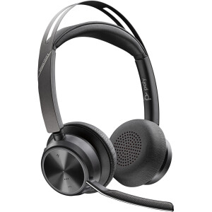 POLY Voyager Focus 2 USB-A Headset met oplaadstatief