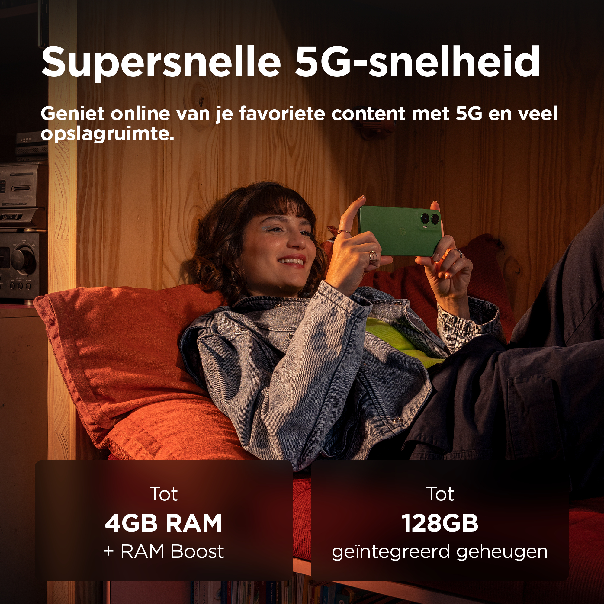 Motorola moto G35 5G 17,1 cm (6.72") Dual SIM Android 14 USB Type-C 4 GB 128 GB 5000 mAh Groen - Afbeelding 8