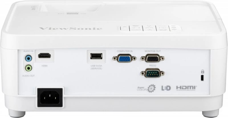 Viewsonic LS510W beamer/projector Projector met normale projectieafstand 3000 ANSI lumens LED WXGA (1280x800) Wit - Afbeelding 4