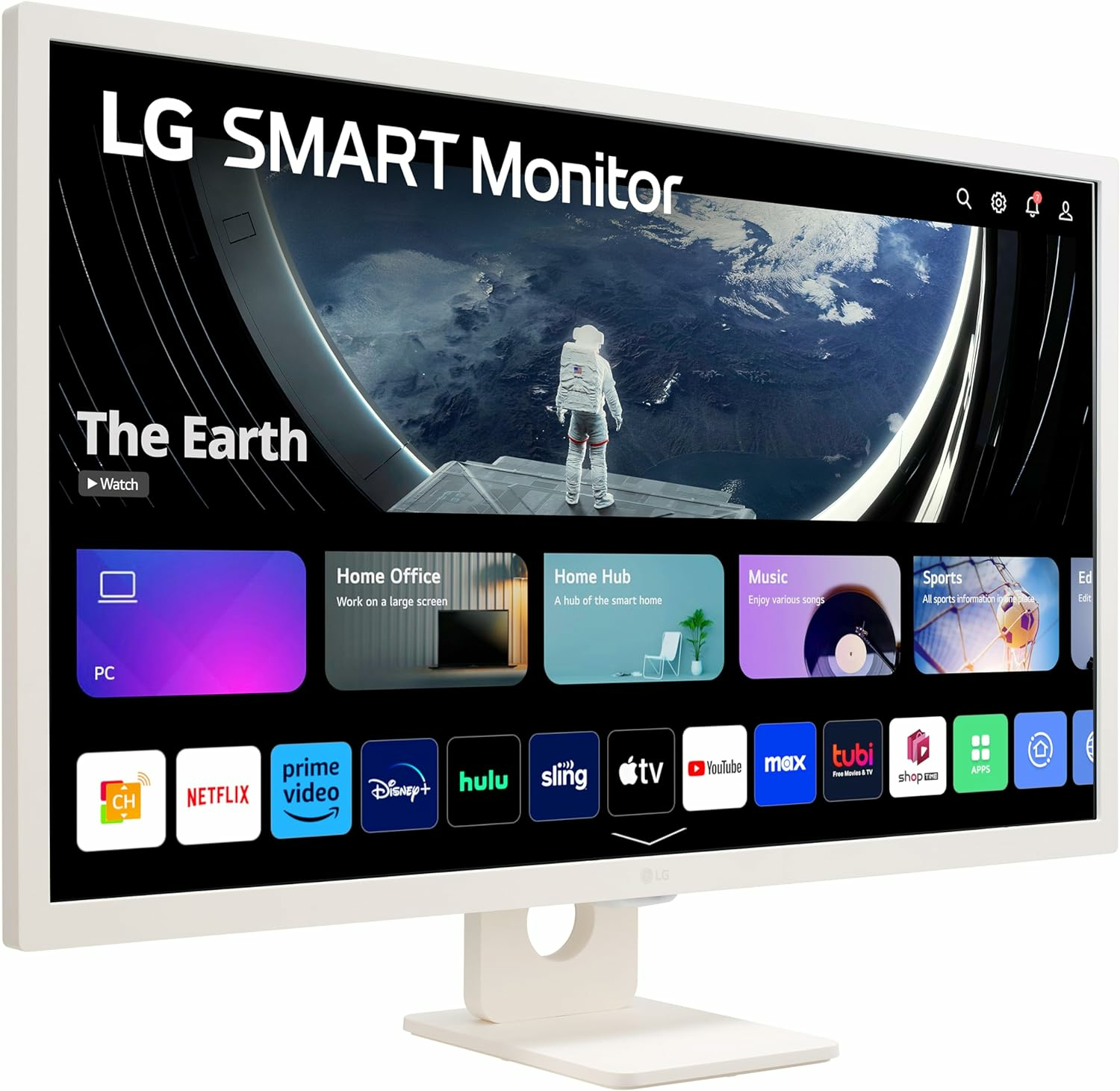LG Smart 32SR50F-W.AEU computer monitor 80 cm (31.5") 1920 x 1080 Pixels Full HD LED Wit - Afbeelding 6
