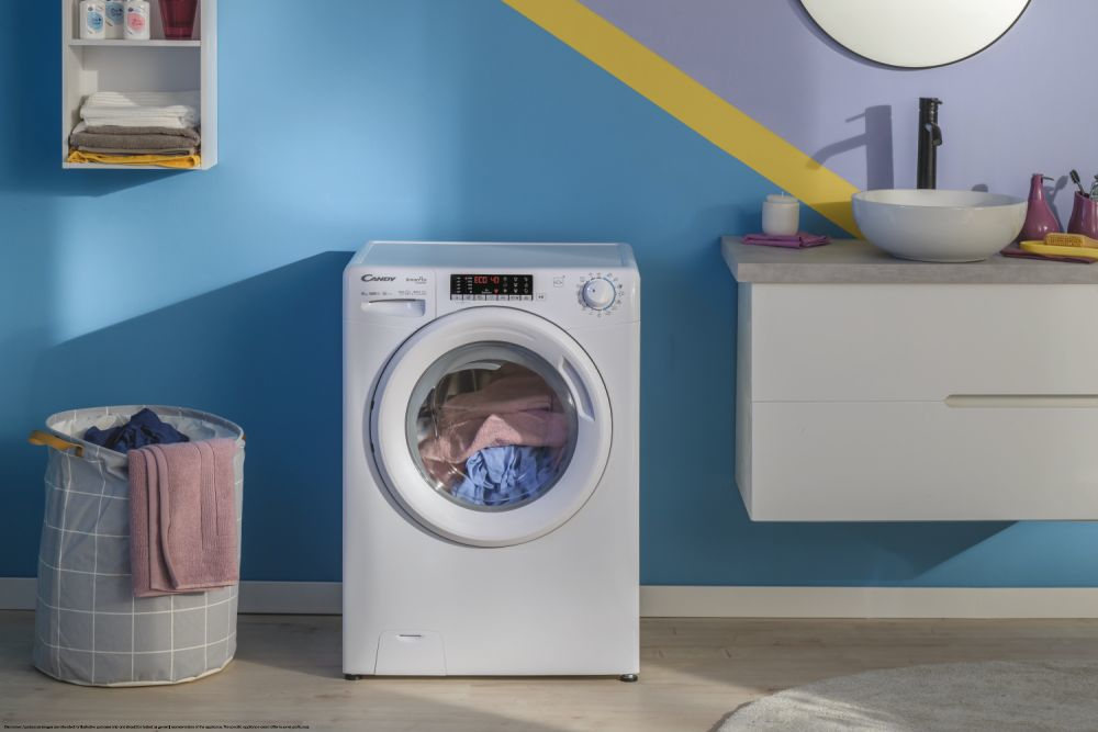 Candy Smart Pro Inverter CO 474TWM6/1-S wasmachine Voorbelading 7 kg 1400 RPM Wit - Afbeelding 17