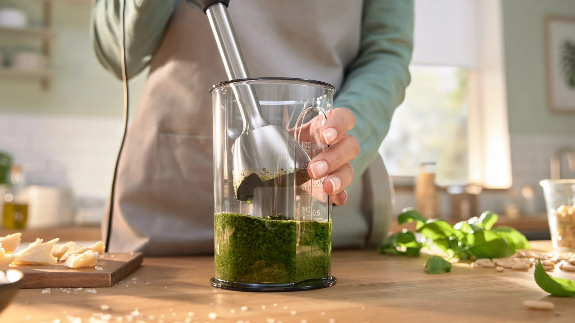 Bosch Serie 4 MSM4B623 blender 0,6 l Staafmixer 1000 W Antraciet, Transparant - Afbeelding 7