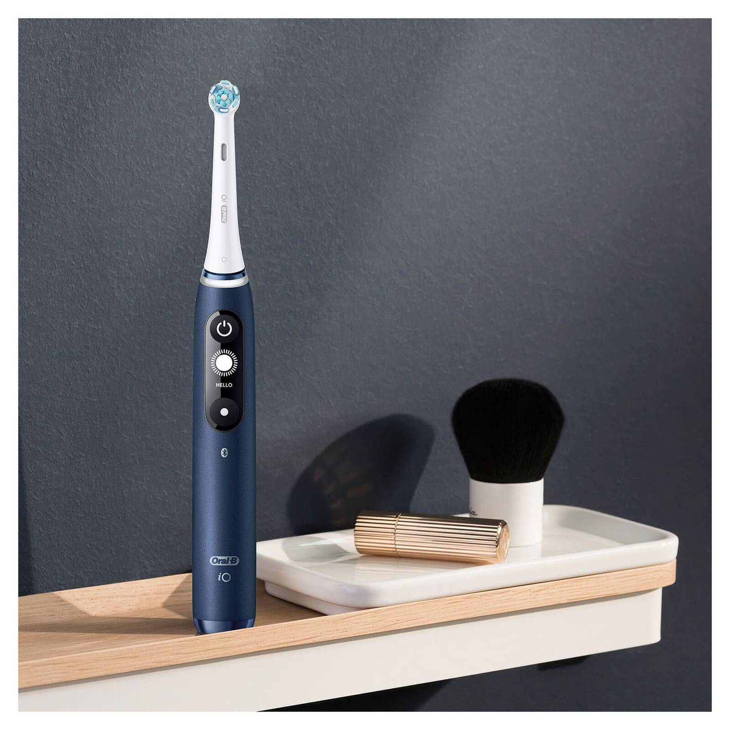 Oral-B iO Series 7N Sapphire Blue Volwassene Vibrerende tandenborstel Blauw - Afbeelding 2