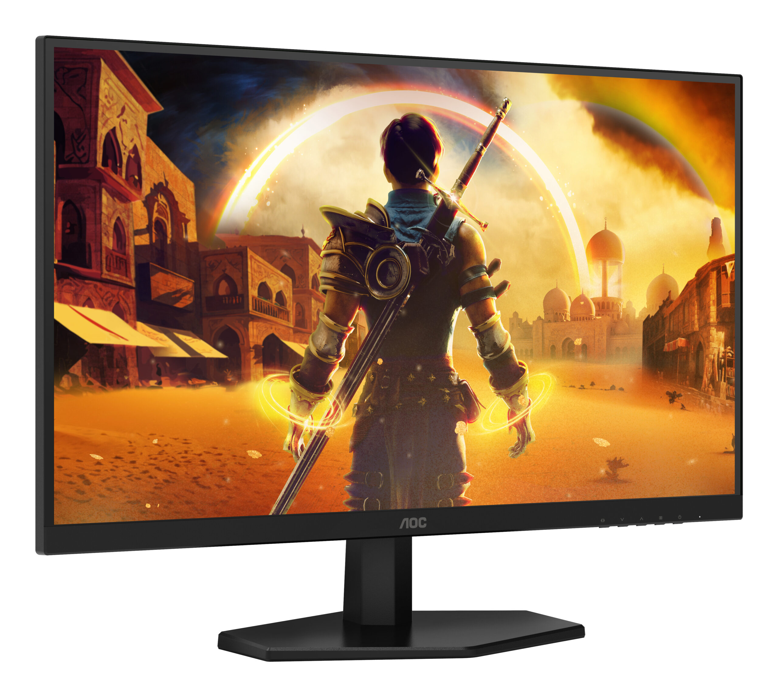 AOC G4 Q27G42XNE computer monitor 68,6 cm (27") 2560 x 1440 Pixels Quad HD LED Zwart, Rood - Afbeelding 5