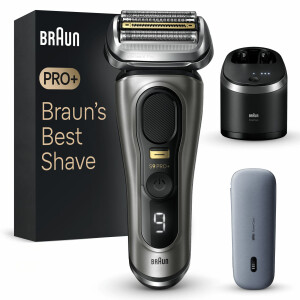 Braun Series 9 Pro+ 9575cc Wet & Dry Scheerapparaat met scheerblad Trimmer Metallic