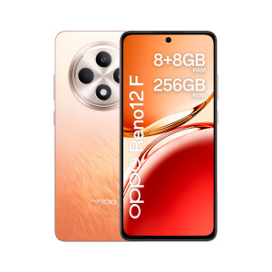 OPPO Reno12 F 4G 16,9 cm (6.67") Dual SIM Android 14 USB Type-C 8 GB 256 GB 5000 mAh Oranje