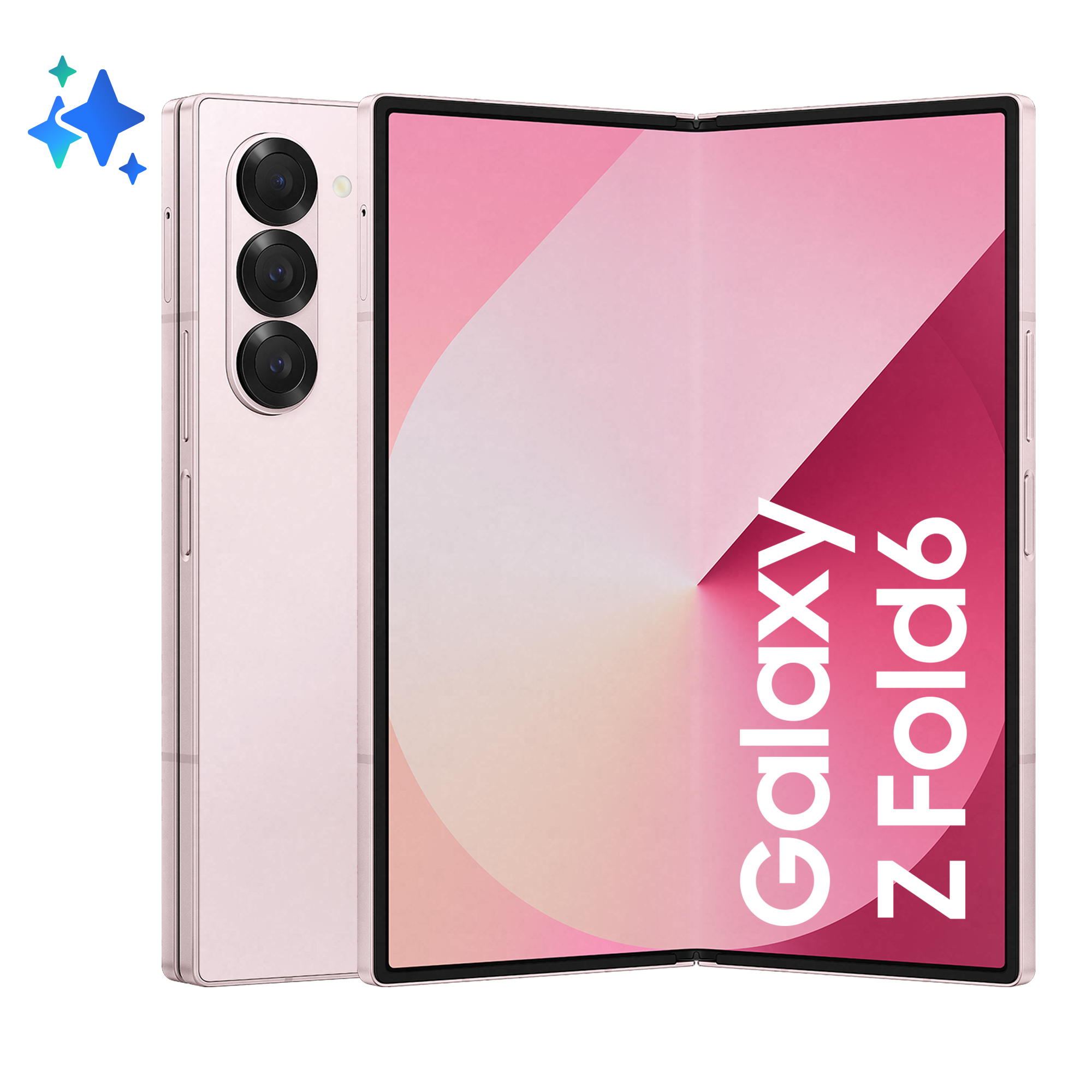 Samsung Galaxy Z Fold6 19,3 cm (7.6") Dual SIM Android 14 5G USB Type-C 12 GB 256 GB 4400 mAh Roze