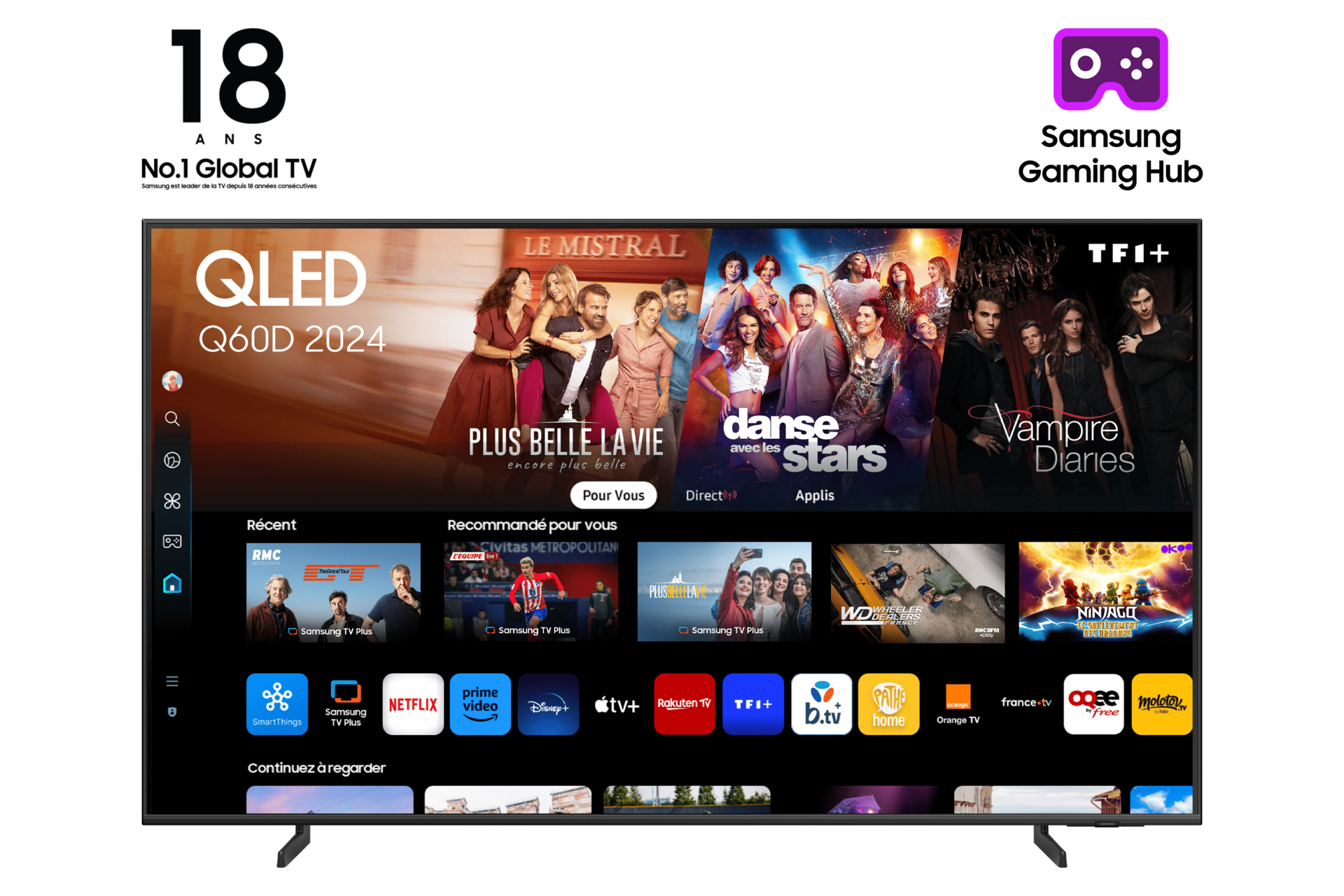 Samsung 4K Smart QLED XXL TV 85Q60D (2024) 85″ - Afbeelding 7