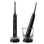 Philips DiamondClean 9000 HX9914/54 2x Elektrische sonische tandenborstels met app Zwart