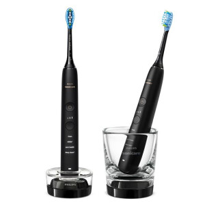 Philips DiamondClean 9000 HX9914/54 2x Elektrische sonische tandenborstels met app Zwart