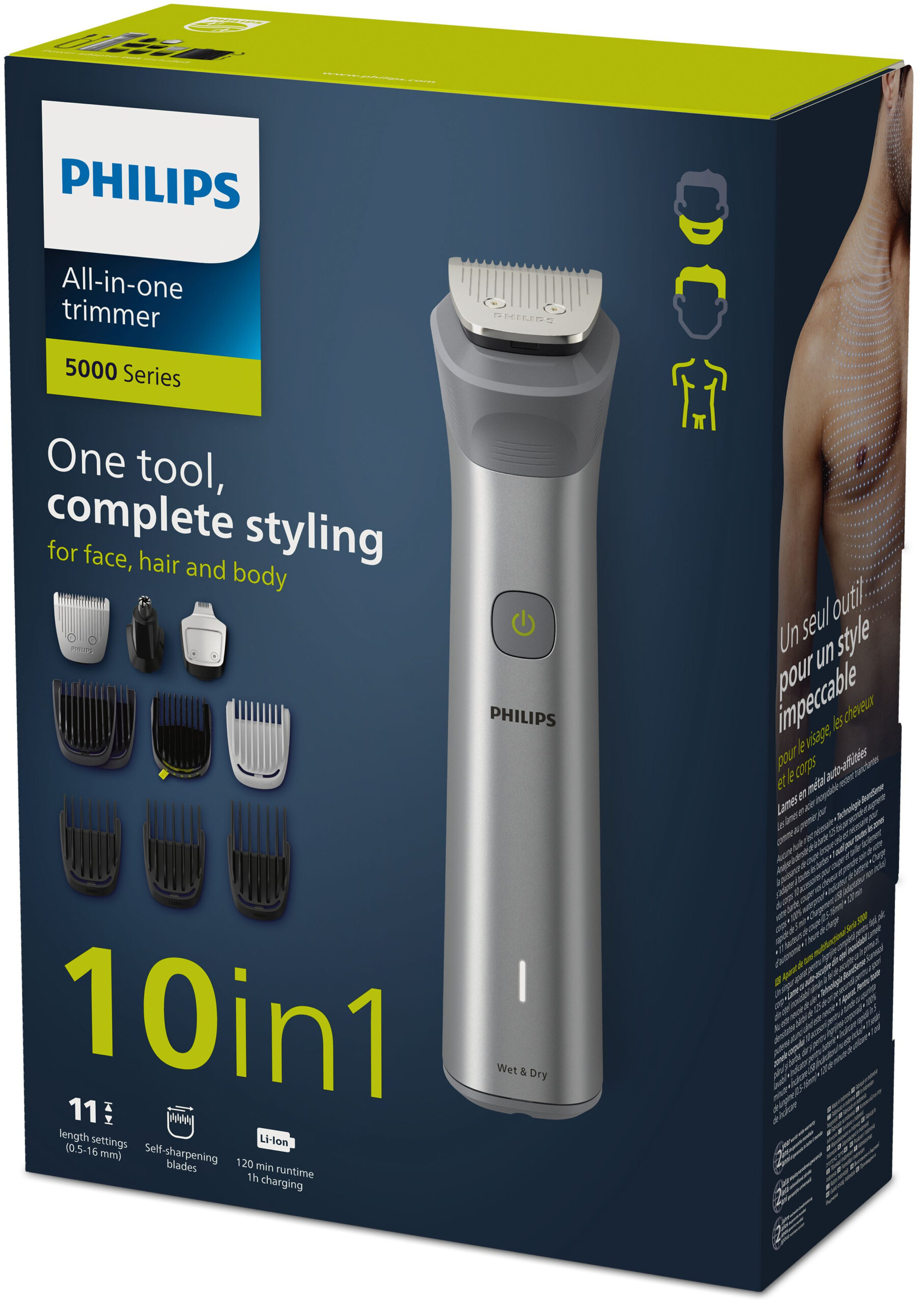 Philips All-in-One Trimmer MG5920/15 Series 5000 - Afbeelding 2