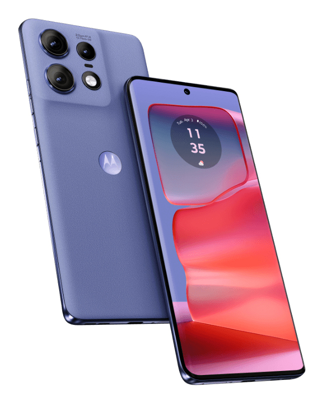 Motorola Edge 50 Pro 16,9 cm (6.67") Dual SIM Android 14 5G USB Type-C 12 GB 512 GB 4500 mAh Lavendel