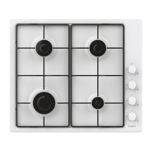 Candy Idea CHW6LWW Wit Ingebouwd 60 cm Gaskookplaat 4 zone(s)