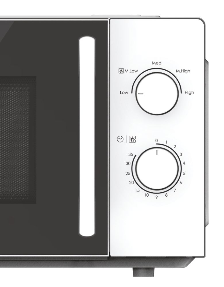 Candy Idea CMW20SMWLI/4U Wit Solo-magnetron Aanrecht 20 l 700 W - Afbeelding 2