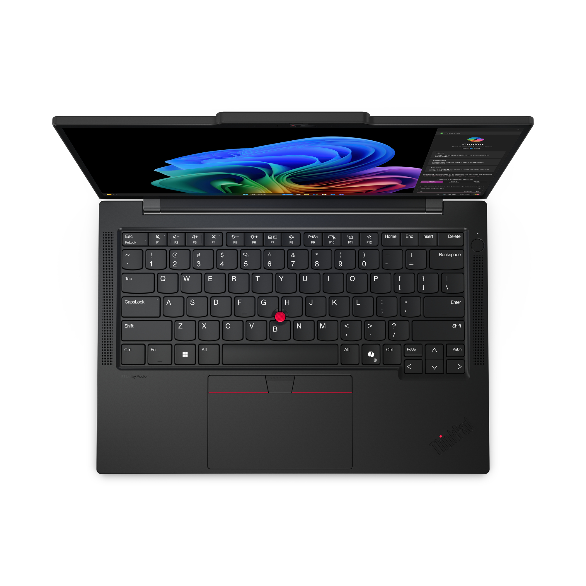 Lenovo ThinkPad T14s Gen 6 (Snapdragon) Copilot+ PC Qualcomm Snapdragon X1E-78-100 Laptop 35,6 cm (14") Touchscreen WUXGA 32 GB LPDDR5x-SDRAM 1 TB SSD Wi-Fi 7 (802.11be) Windows 11 Pro Amerikaans Engels Zwart - Afbeelding 8