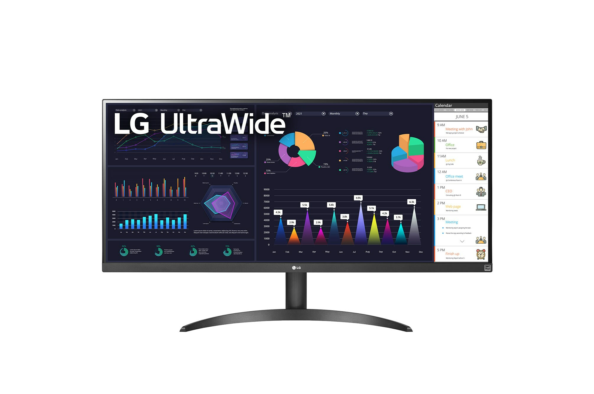 WQ500 - 32 inch - UltraWide Full HD IPS LED Monitor - 2560x1080