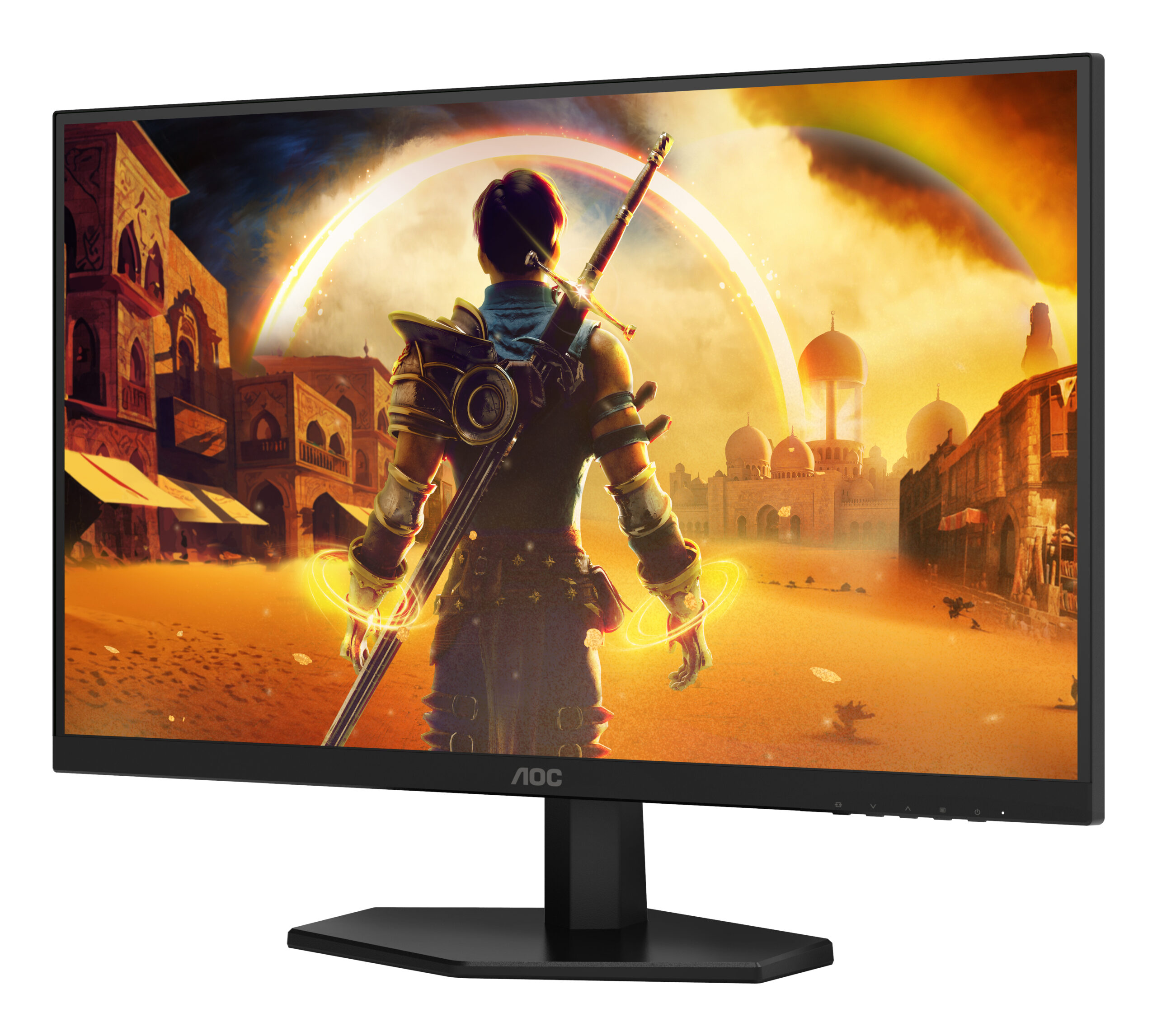 AOC G4 Q27G42XNE computer monitor 68,6 cm (27") 2560 x 1440 Pixels Quad HD LED Zwart, Rood - Afbeelding 6