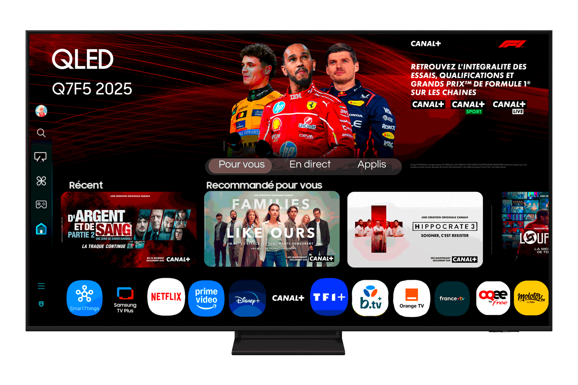 Samsung 4K Smart QLED XXL Vision AI TV 65Q7F5 (2025) 65″ - Afbeelding 2