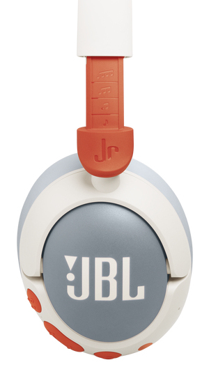 JBL Junior 470NC Headset Draadloos Hoofdband Oproepen/muziek USB Type-C Bluetooth Licht Grijs, Wit - Afbeelding 5