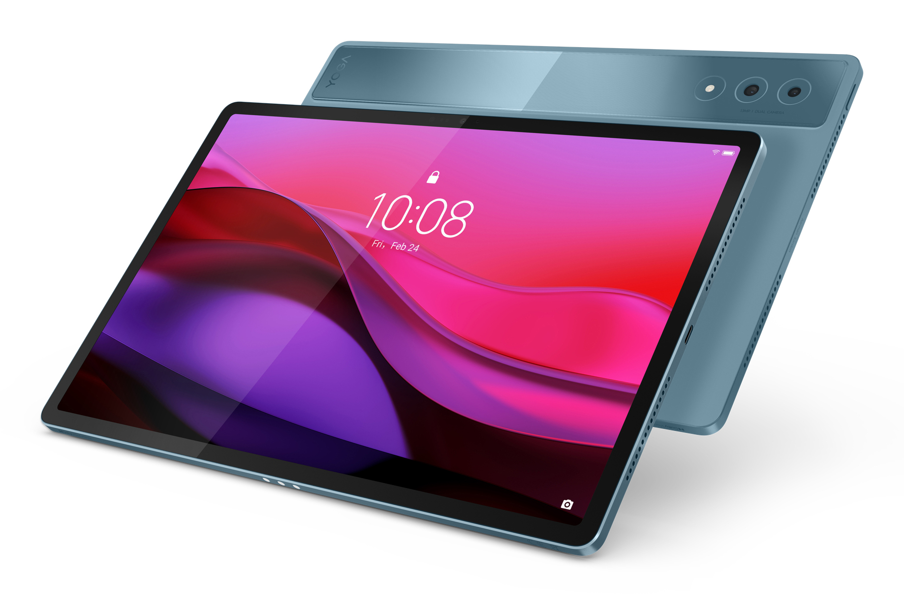 Lenovo Yoga Tab Plus Qualcomm Snapdragon 256 GB 32.3 cm (12.7") 16 GB Wi-Fi 7 (802.11be) Android 14 Teal - Afbeelding 5