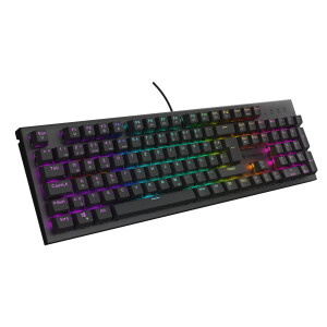 GENESIS Thor 303 toetsenbord Gamen USB QWERTZ Duits Zwart