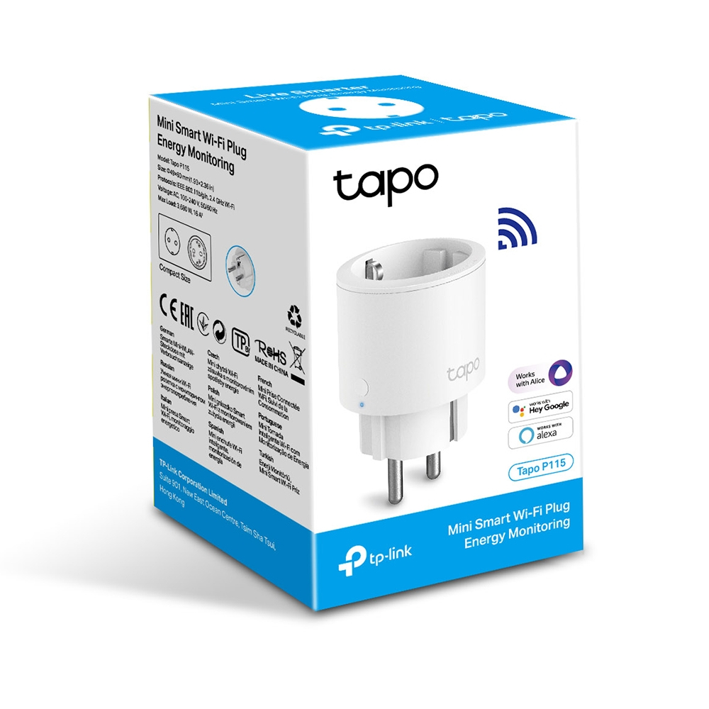 TP-Link Tapo P115 smart plug 3680 W Wit - Afbeelding 2
