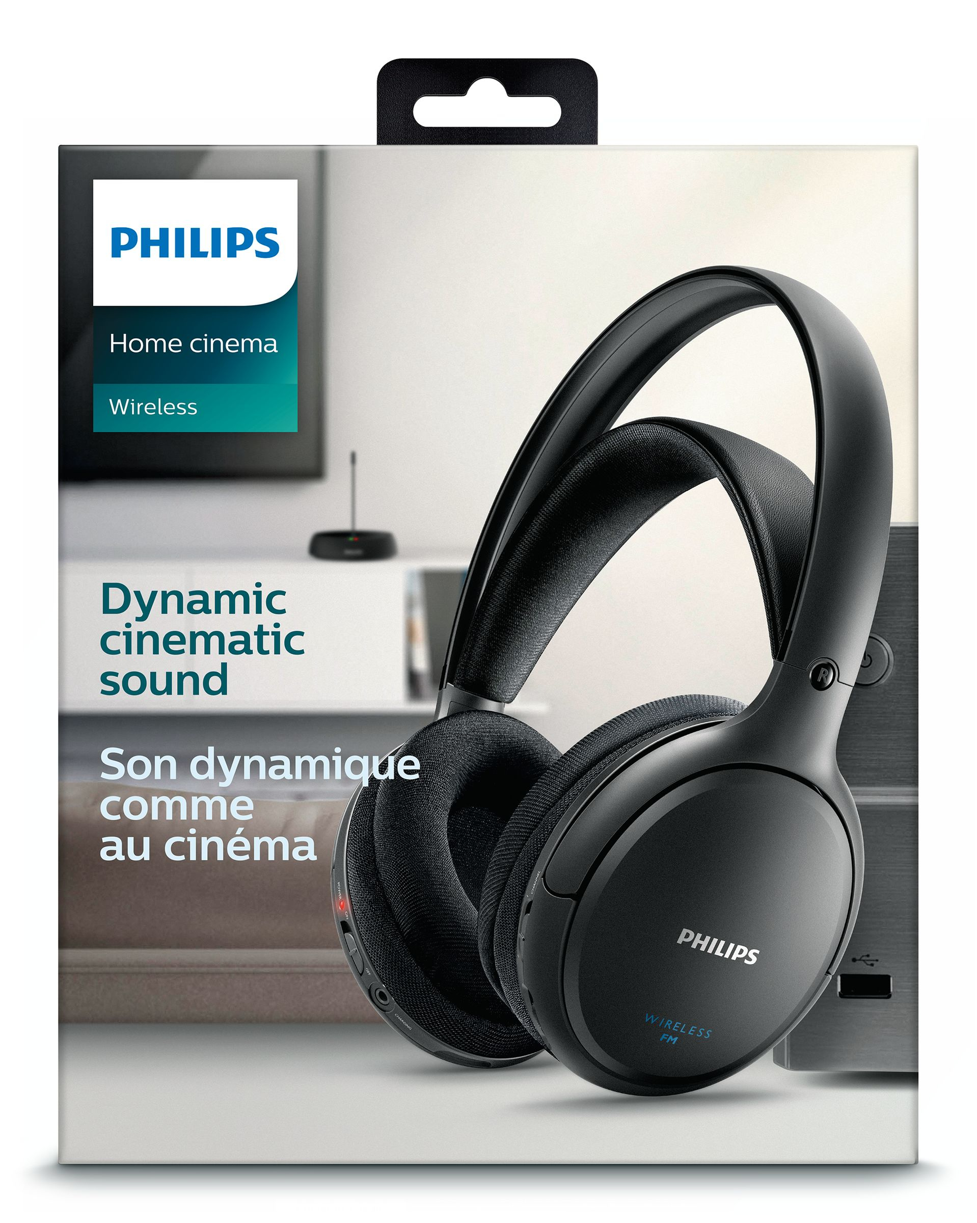 Philips Draadloze HiFi-hoofdtelefoon SHC5200/10 - Afbeelding 3