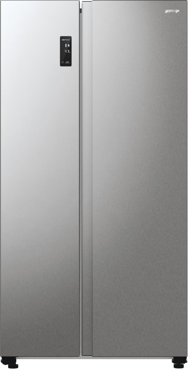 Gorenje NRR9185EAXL amerikaanse koelkast Vrijstaand 550 l E Zilver