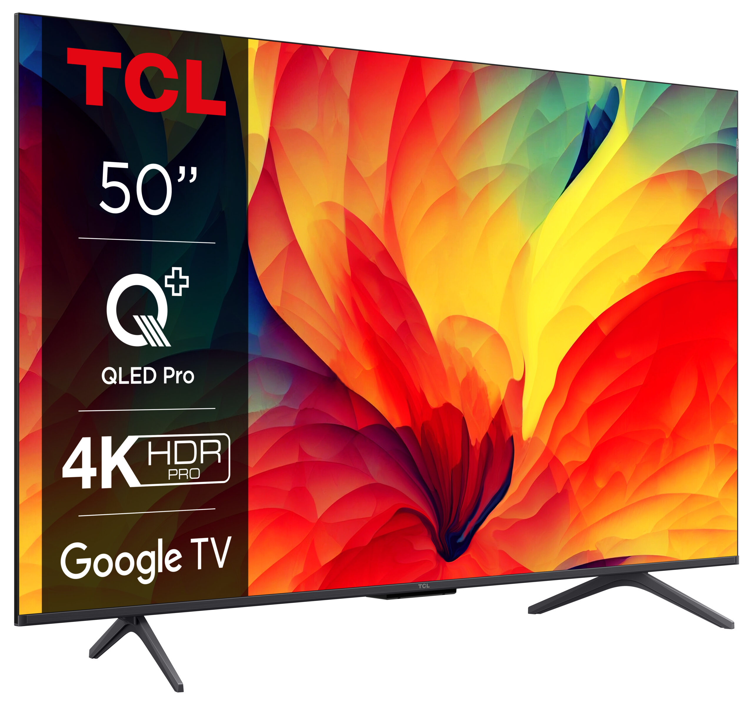TCL 50QLED780 | 50'' Ultra HD 4K | QLED Smart TV | Wifi & Google TV | Quantum Dot Kleursaturatie | HDR10 | 60Hz - Afbeelding 4