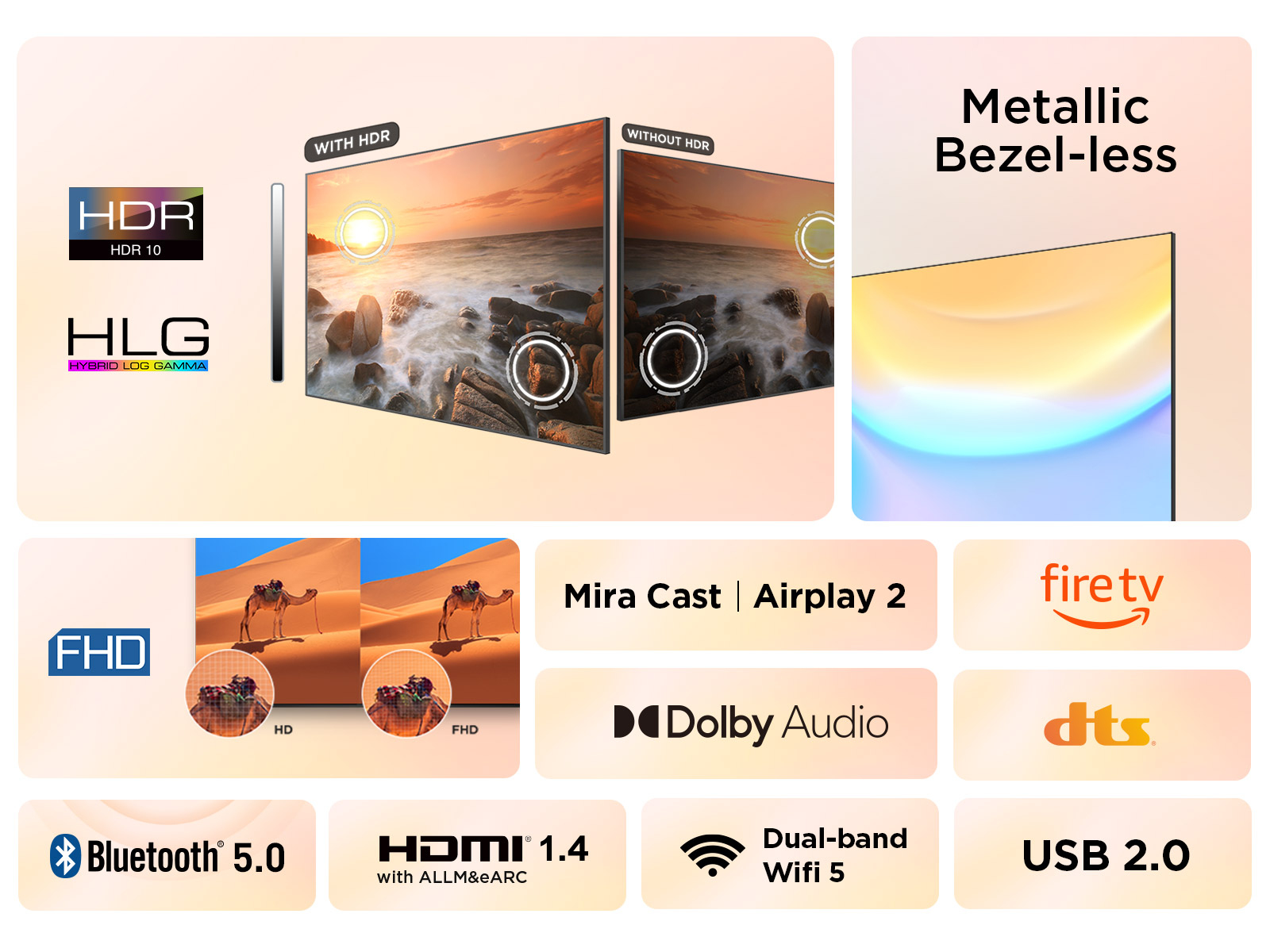 TCL SF5 32SF540 tv 81,3 cm (32") Full HD Smart TV Wifi Antraciet - Afbeelding 3