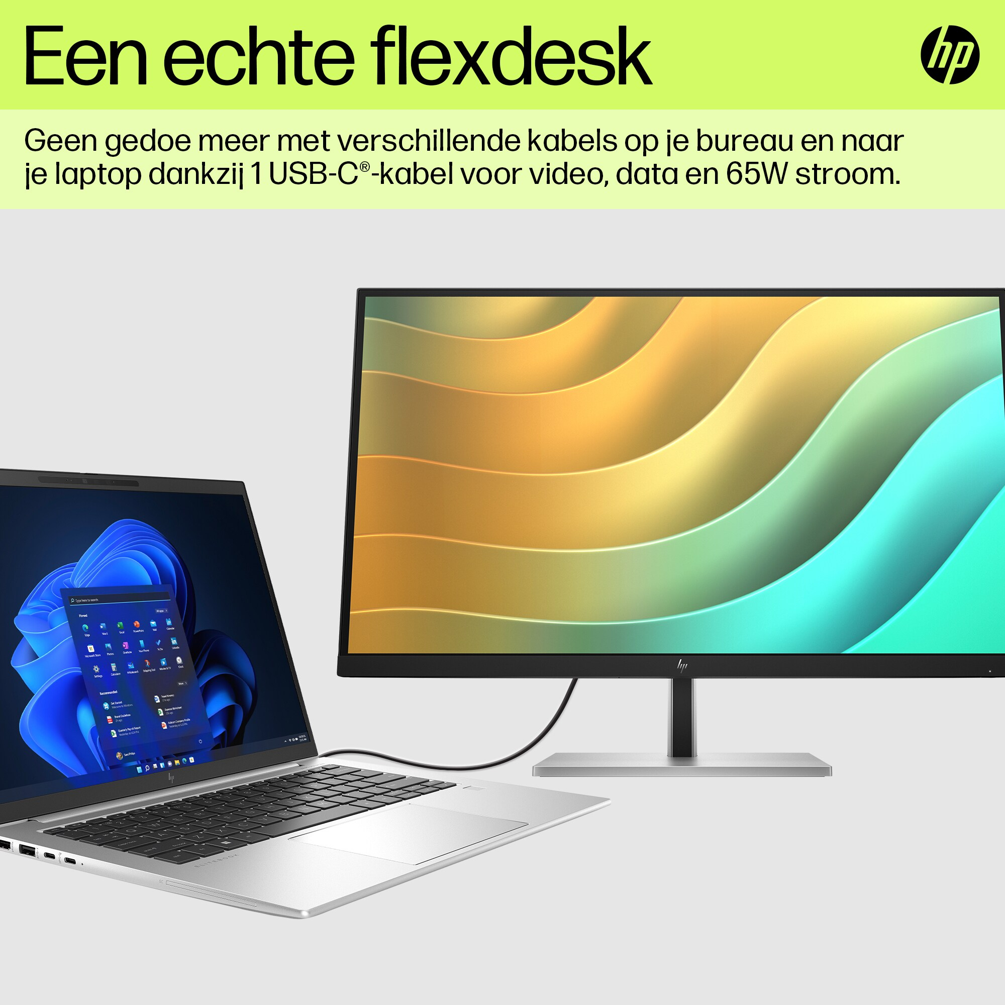 HP E27u G5 QHD USB C-monitor - Afbeelding 32