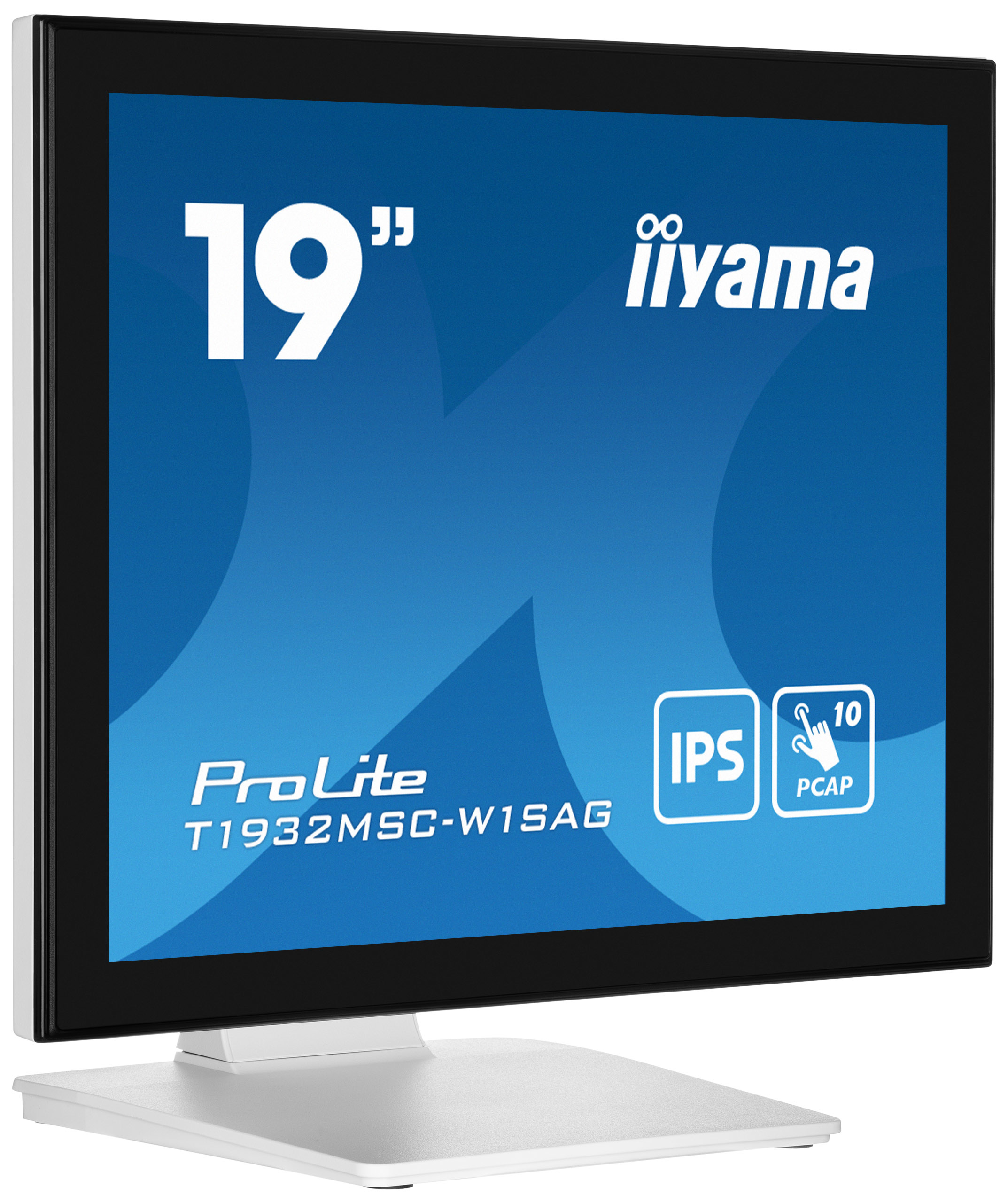 iiyama ProLite T1932MSC-W1SAG computer monitor 48,3 cm (19") 1280 x 1024 Pixels Full HD LED Touchscreen Tafelblad Wit - Afbeelding 4