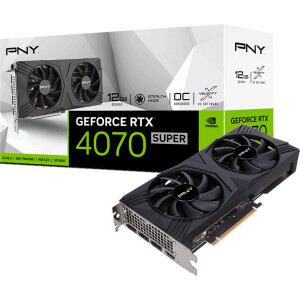 PNY GeForce RTX 4070 SUPER VERTO Overclocked Dual Fan DLSS 3 NVIDIA 12 GB GDDR6X