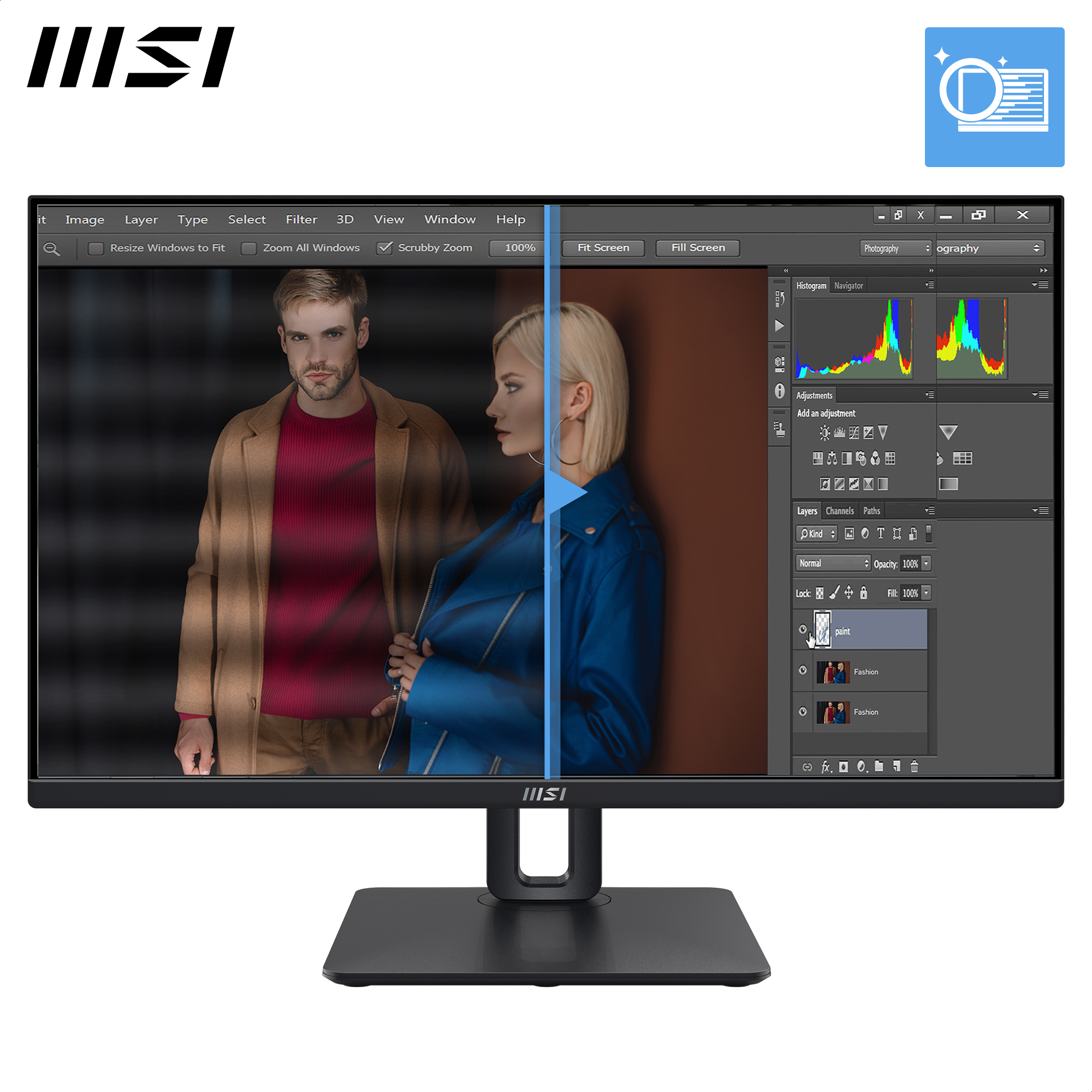 MSI Pro MP245PG computer monitor 60,5 cm (23.8") 1920 x 1080 Pixels Full HD LCD Zwart - Afbeelding 25