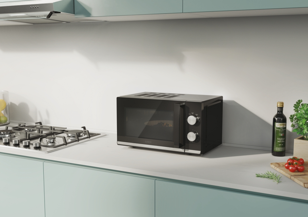 Candy Moderna CMW20TNMB Zwart Solo-magnetron Aanrecht 20 l 700 W - Afbeelding 4